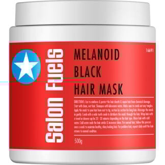 Salon Fuels Melanoid Black Hair Mask, 500g